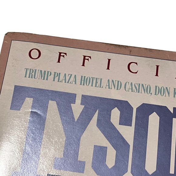 Tyson Vs Spinks June 27, 1988 Official Program Trump Plaza Atlantic City - Picture 4 of 13